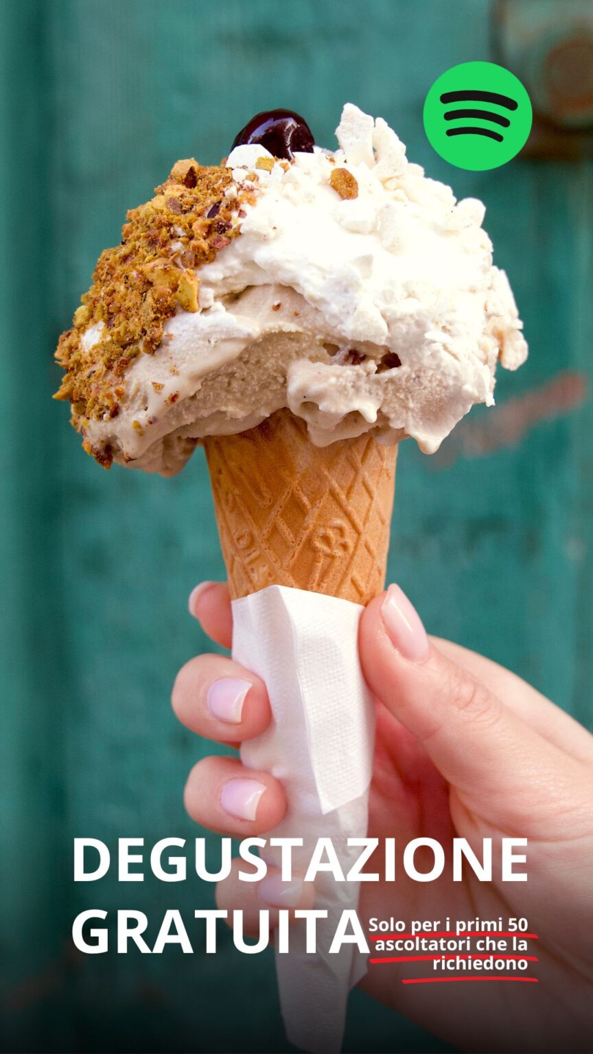 Degustazione Spotify - Gelateria Artigianale Mokambo