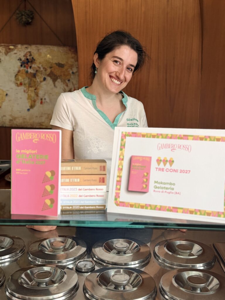 Giuliana Paparella Mokambo Gelateria Tre Coni Gambero Rosso 2027 - Gelateria Artigianale Mokambo